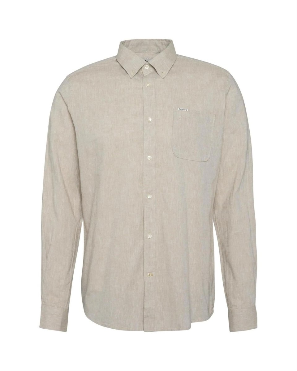 Barbour Nelson tailored shirt - Sand - Mandy