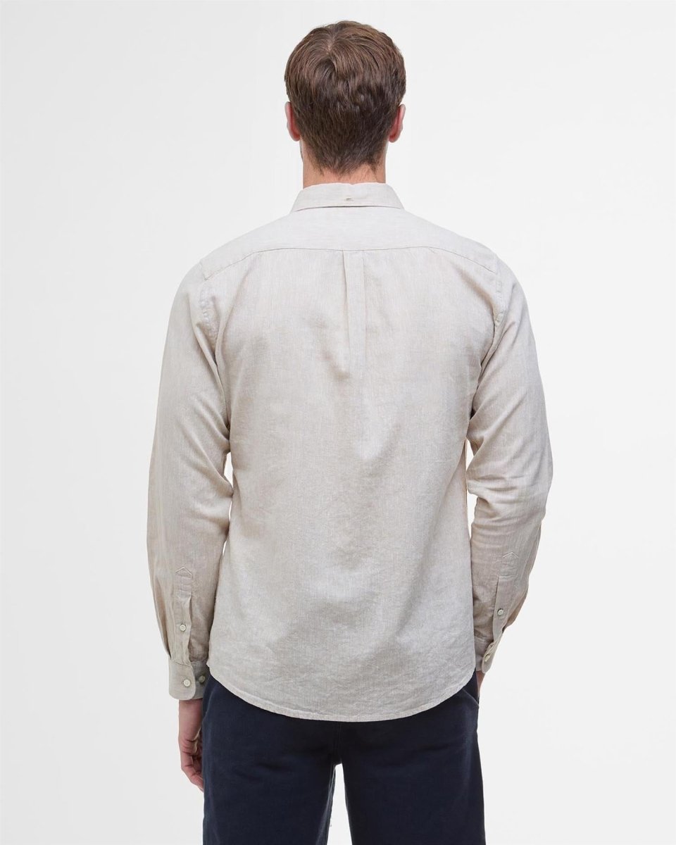 Barbour Nelson tailored shirt - Sand - Mandy