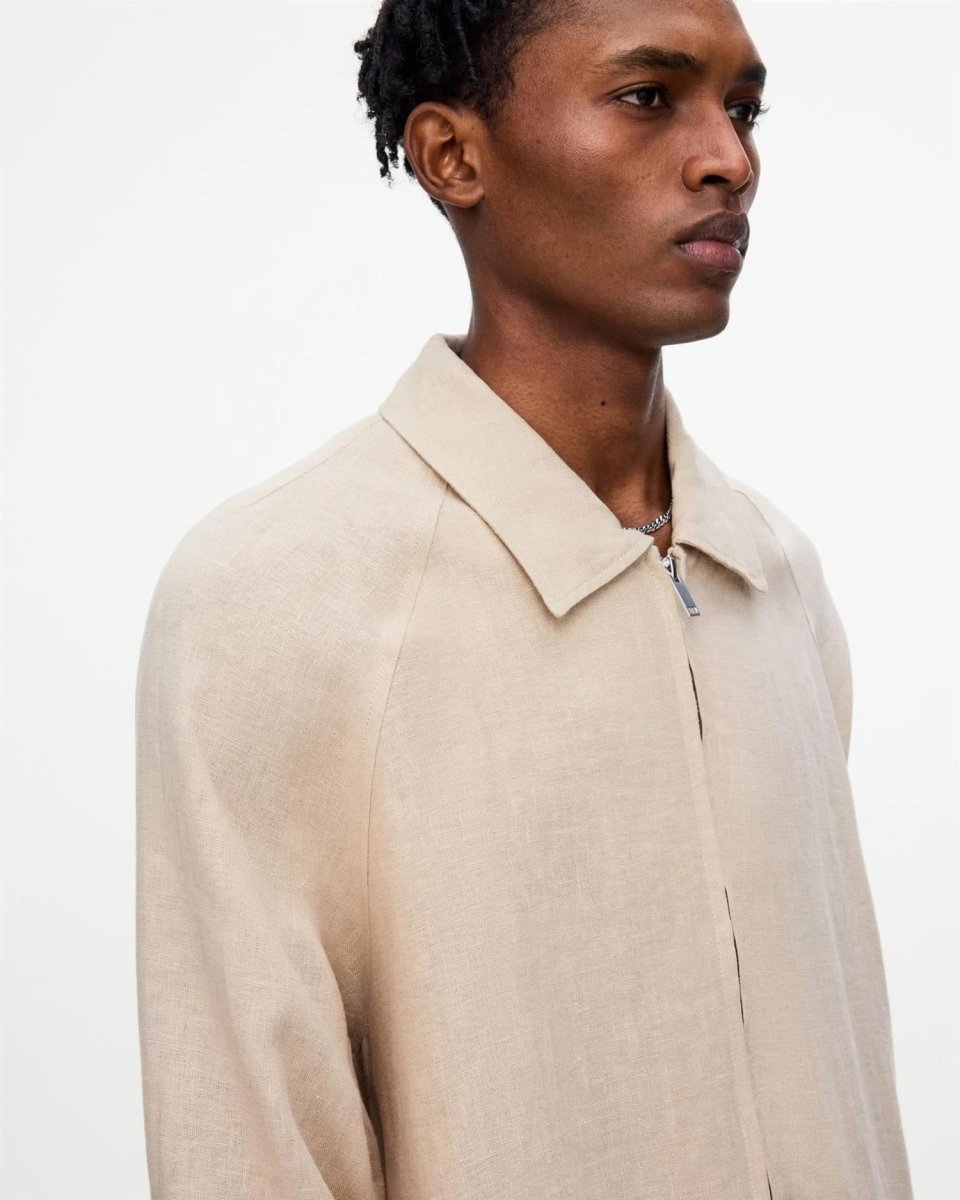 OAS Oat Franco Linen Jacket - Mandy