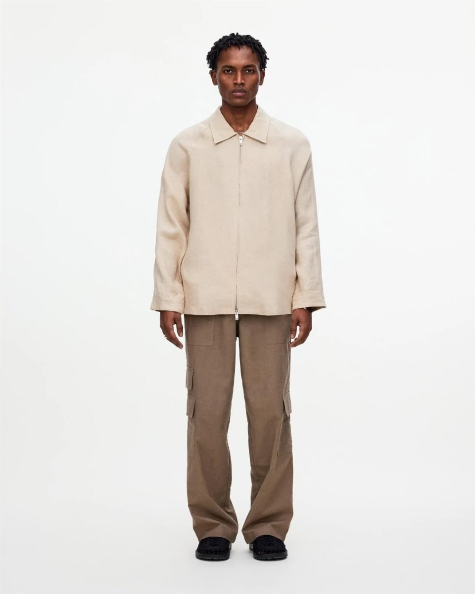 OAS Oat Franco Linen Jacket - Mandy