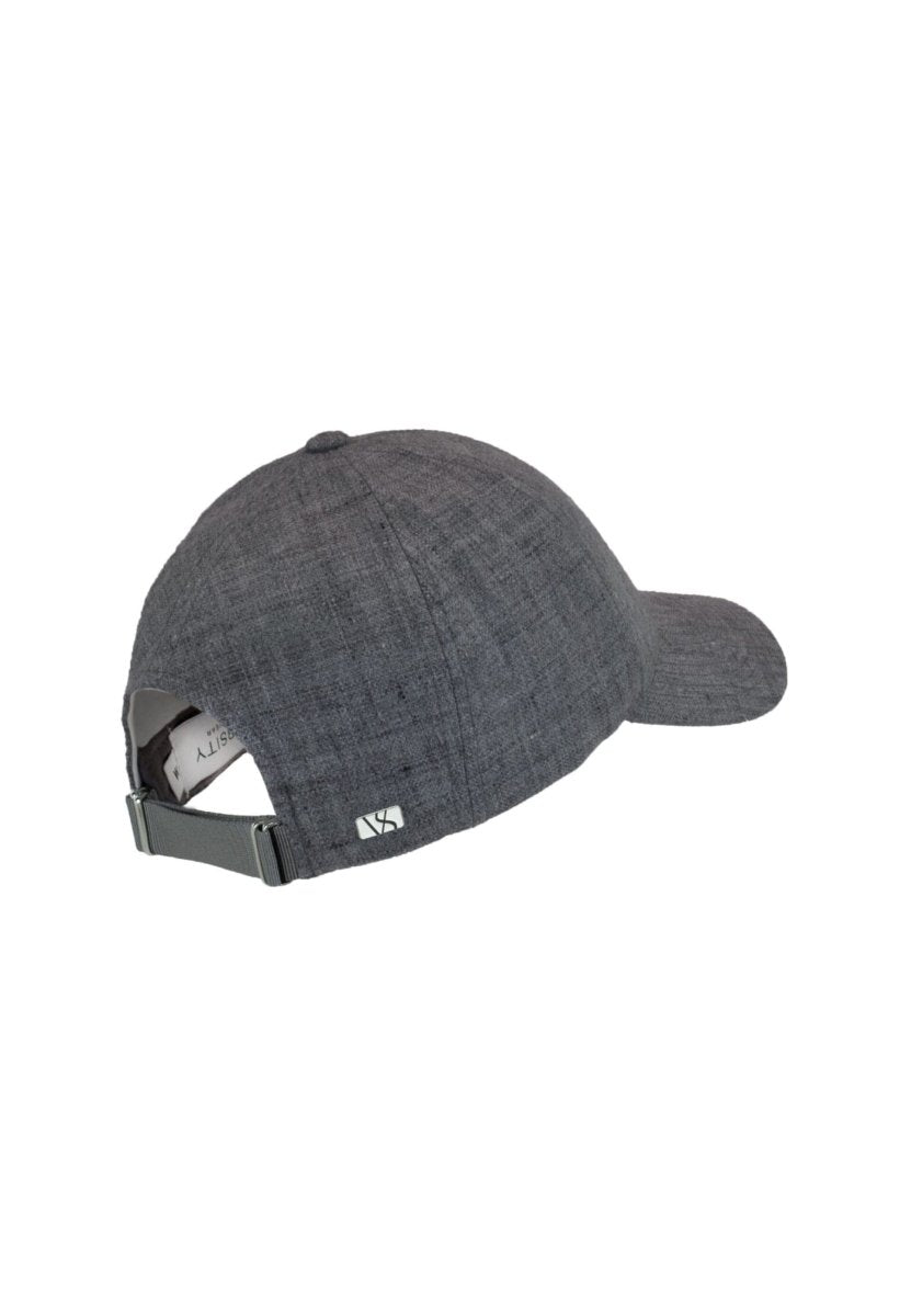 Varsity Headwear Pebbel Grey Linen - Mandy