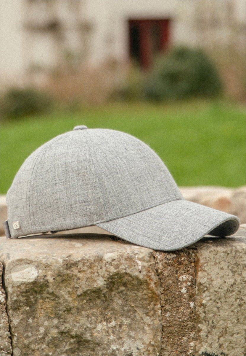 Varsity Headwear Pebbel Grey Linen - Mandy