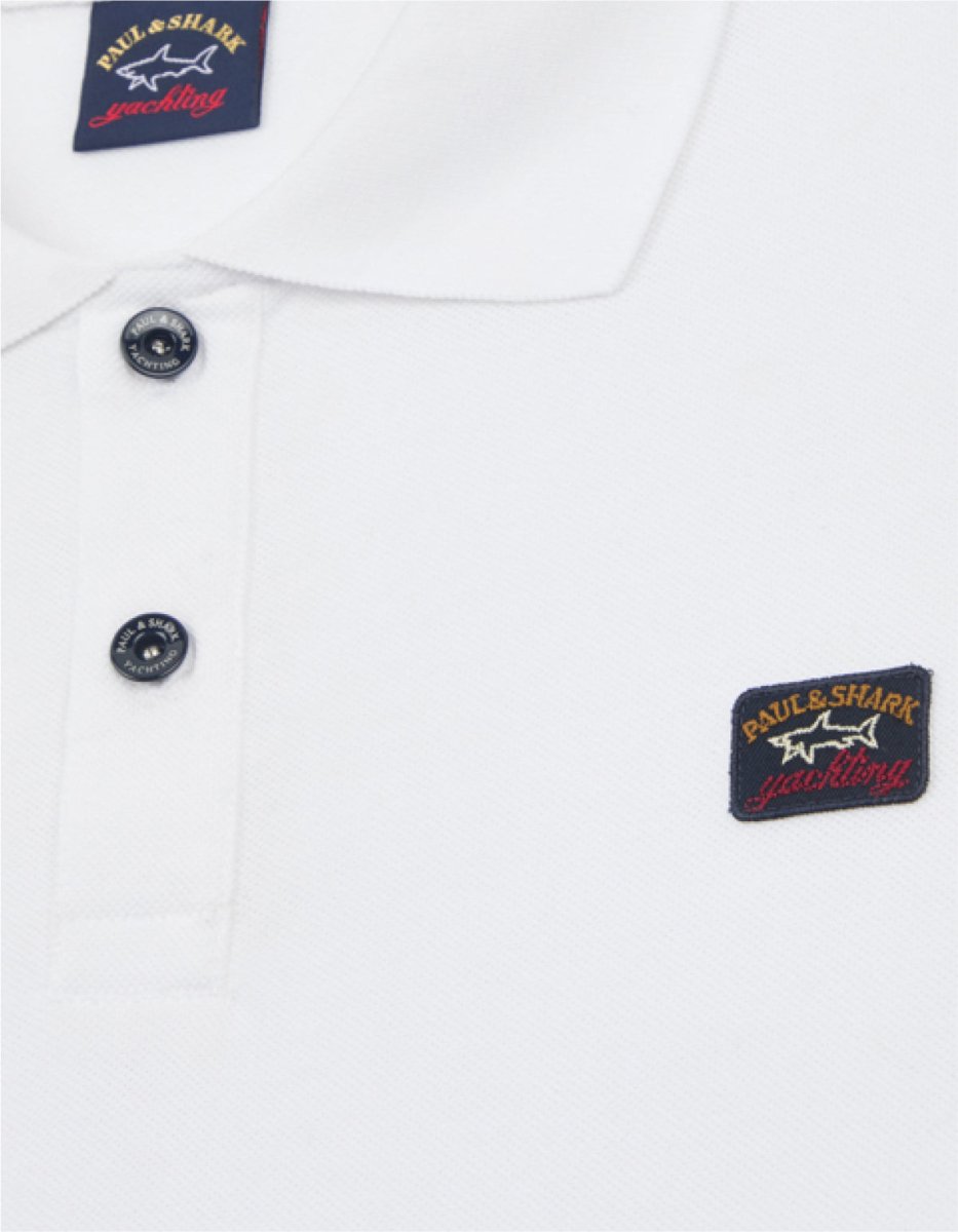 Paul & Shark Pique cotton polo - Mandy