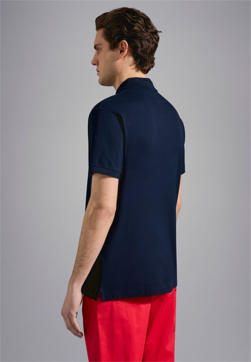 Paul & Shark Pique polo with iconic badge - Mandy