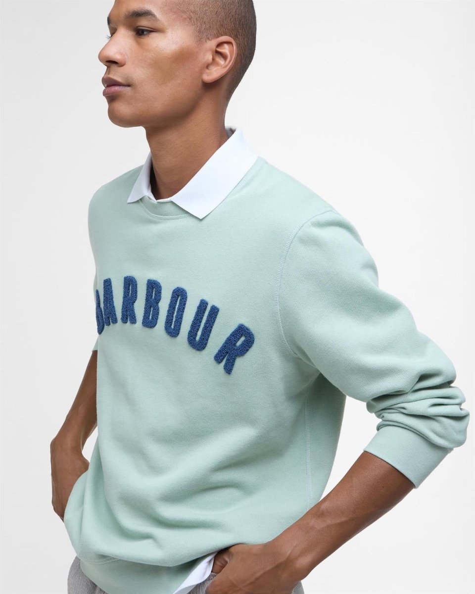 Barbour Prep logo crew - Mandy