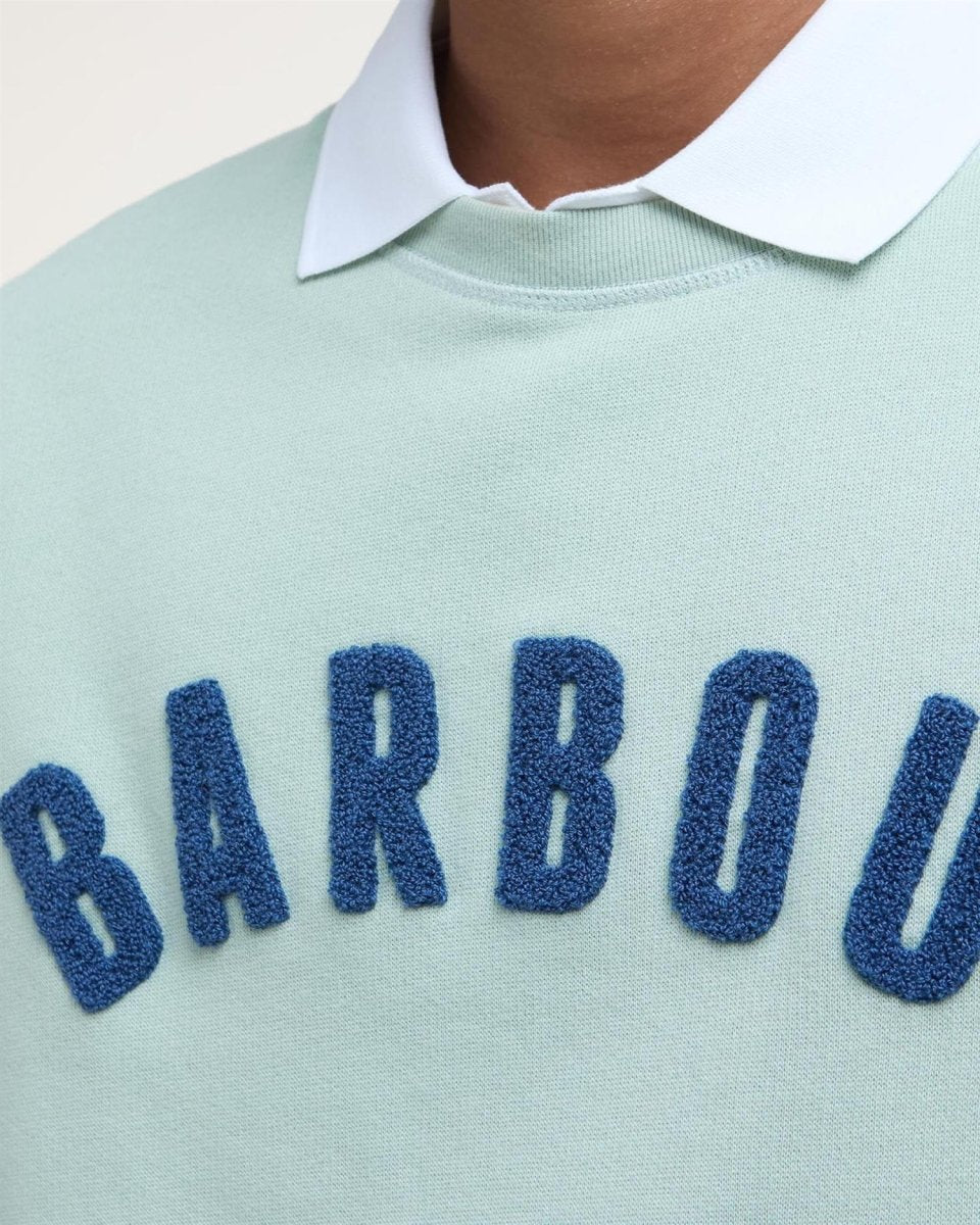 Barbour Prep logo crew - Mandy