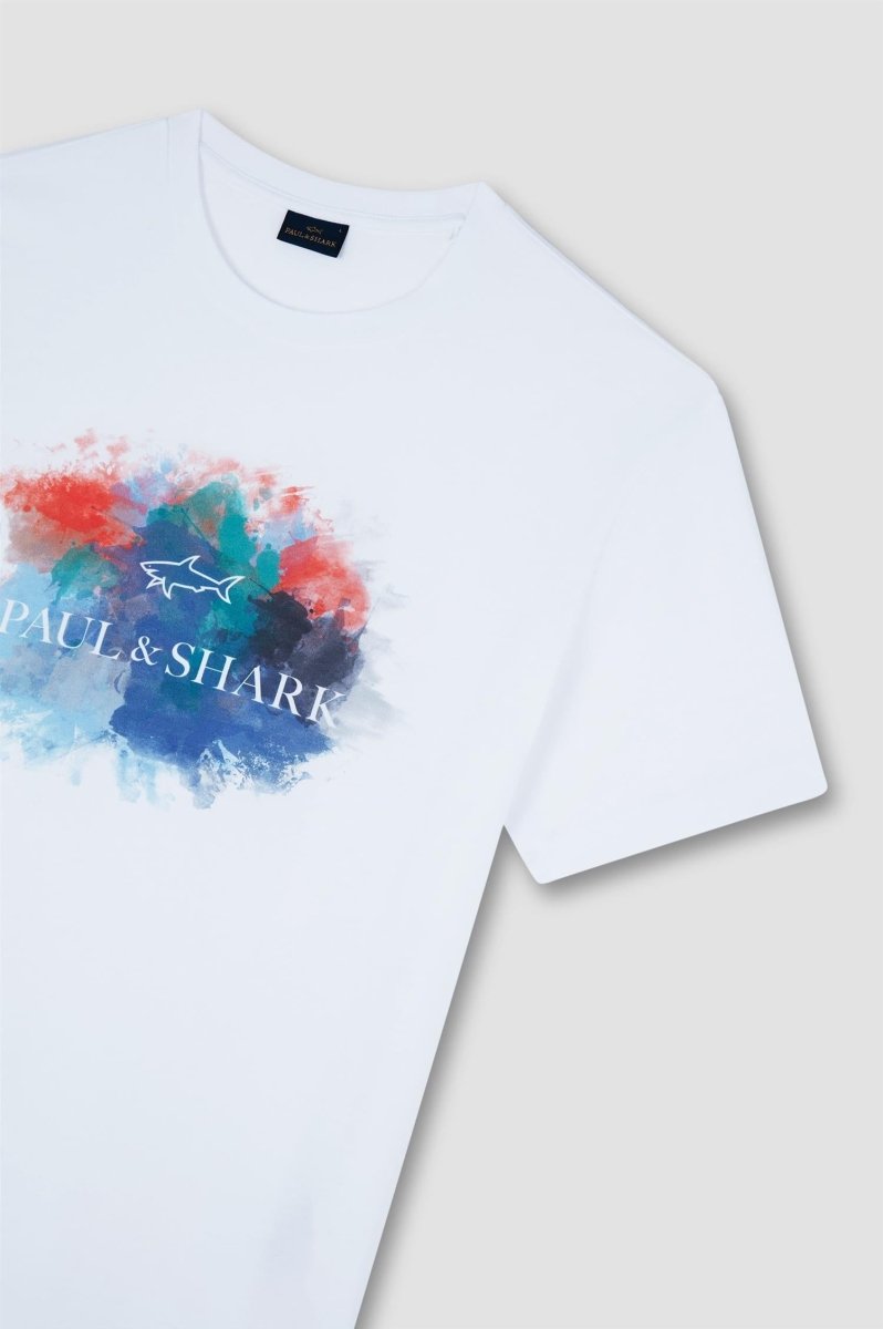 Paul & Shark Printed logo cotton jersey - Mandy