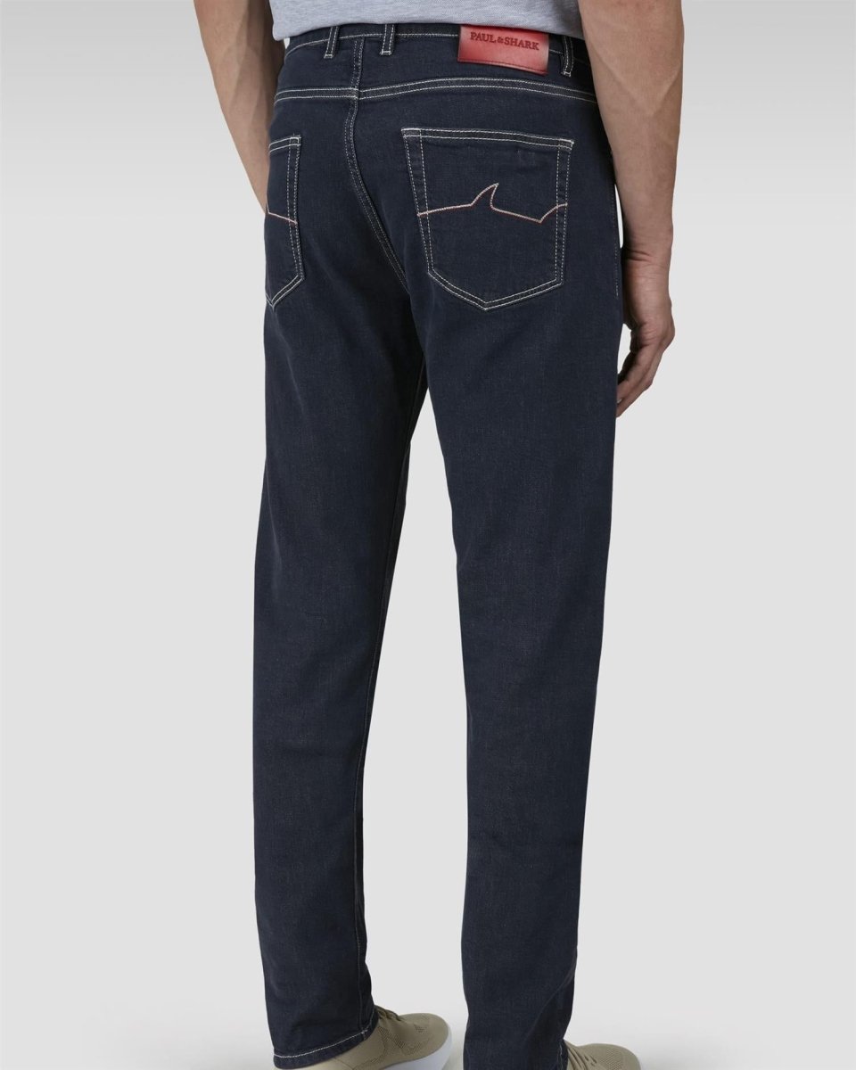 Paul & Shark Red Rivet Giza Stretch - Mandy