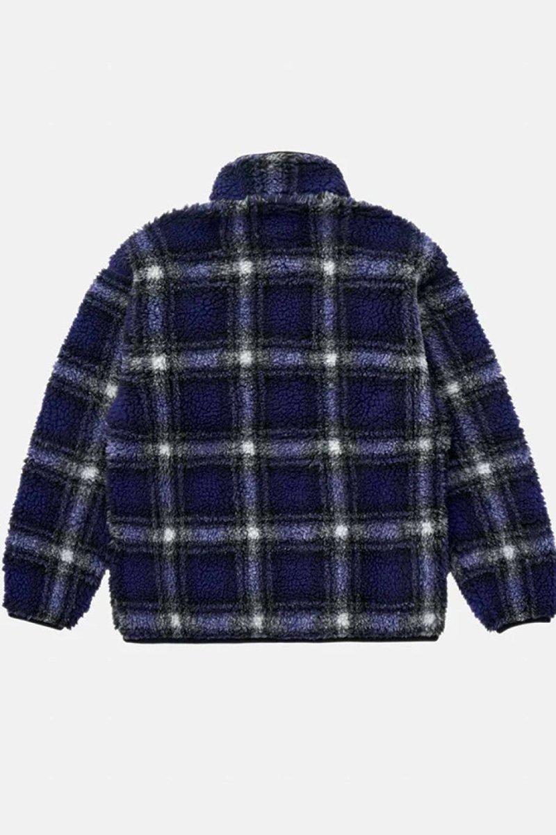 Gramicci Shadow Plaid Sherpa Jacket - Mandy