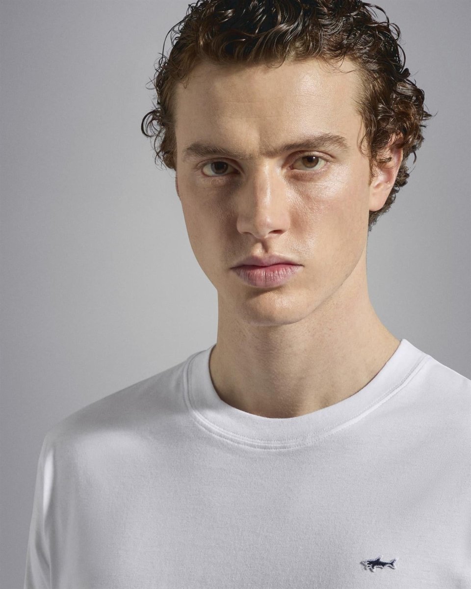 Paul & Shark Shark badge cotton jersey - Mandy