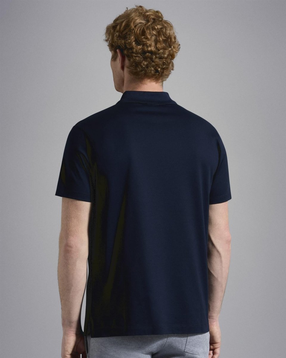 Paul & Shark Shark badge Double Pique - Mandy