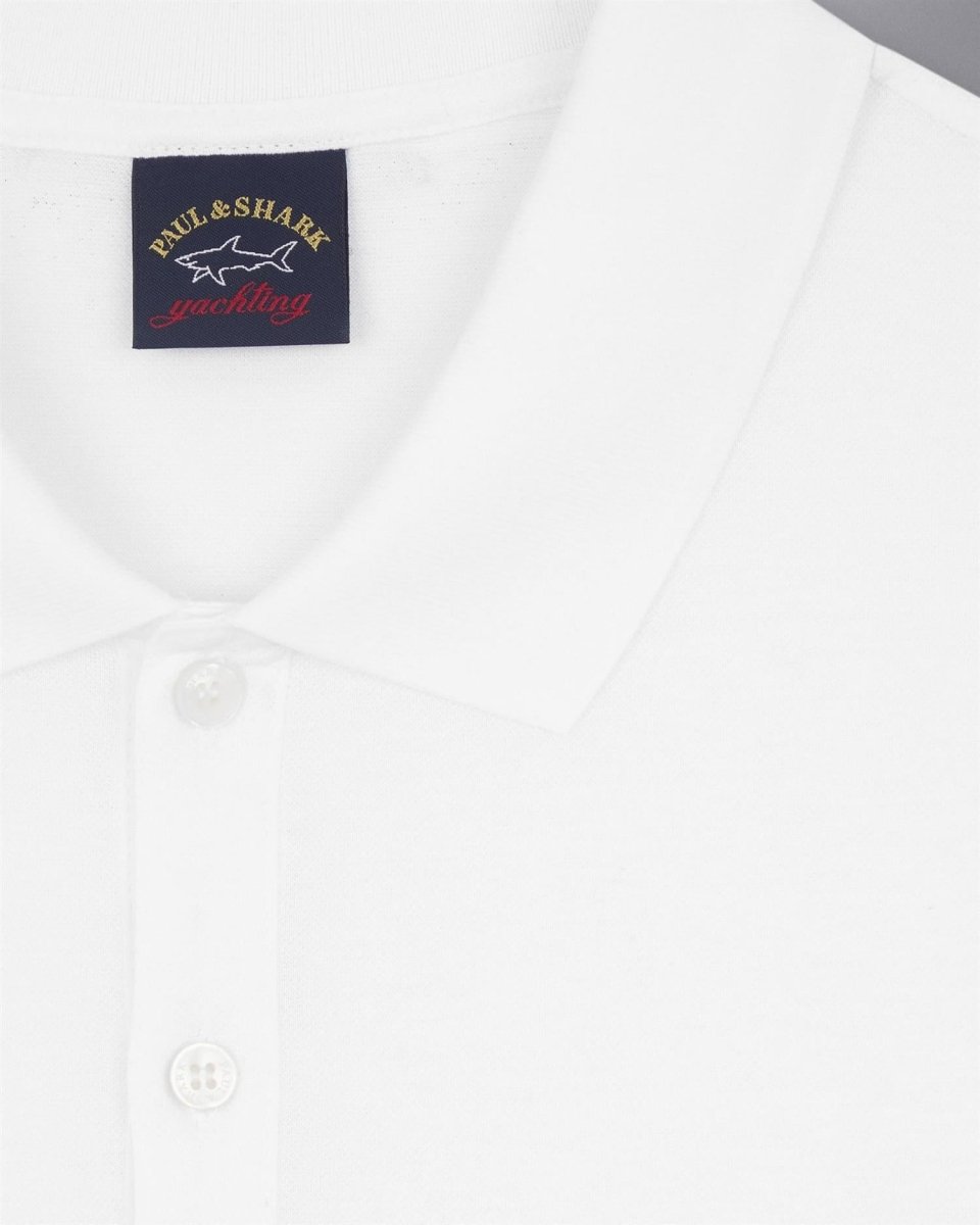 Paul & Shark Shark badge Double Pique - Mandy