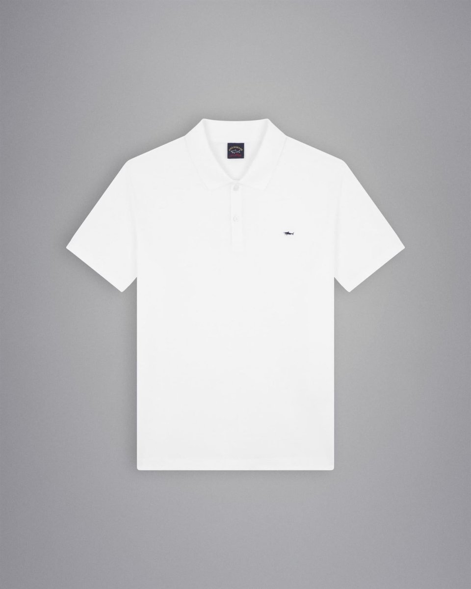 Paul & Shark Shark badge Double Pique - Mandy