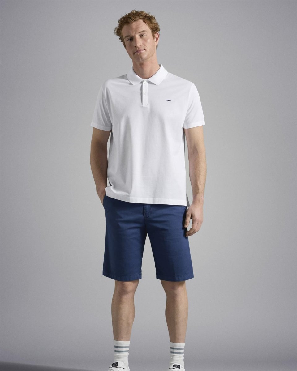 Paul & Shark Shark badge Double Pique - Mandy