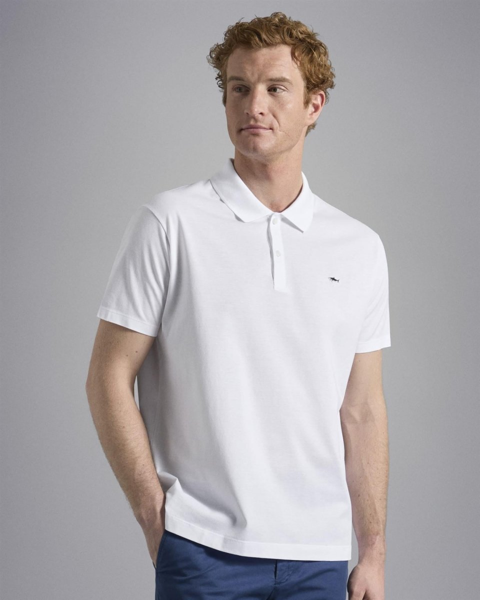 Paul & Shark Shark badge Double Pique - Mandy