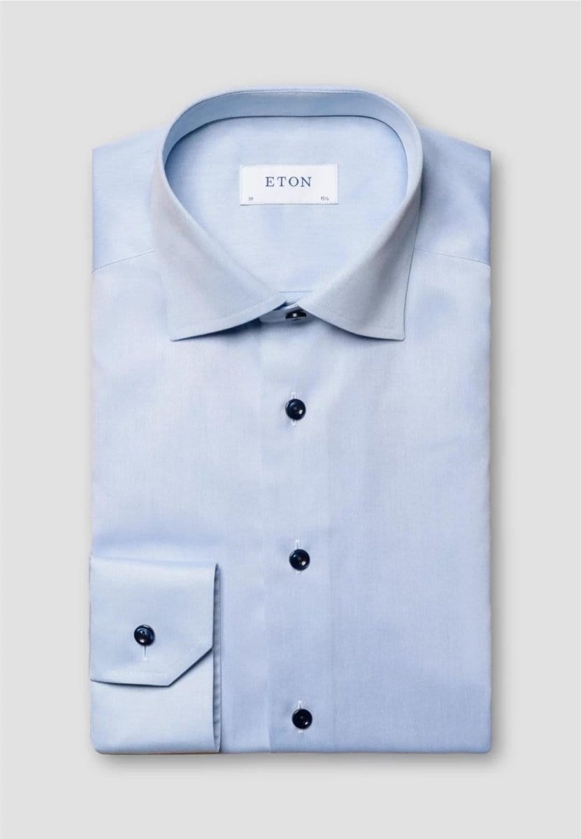 Eton Signature twill slim - Mandy