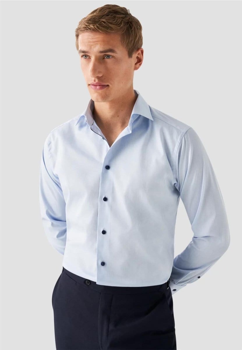 Eton Signature twill slim - Mandy