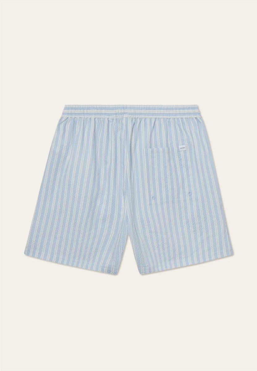 Les Deux Stan Stripe Seersucker Swim Shorts - Mandy