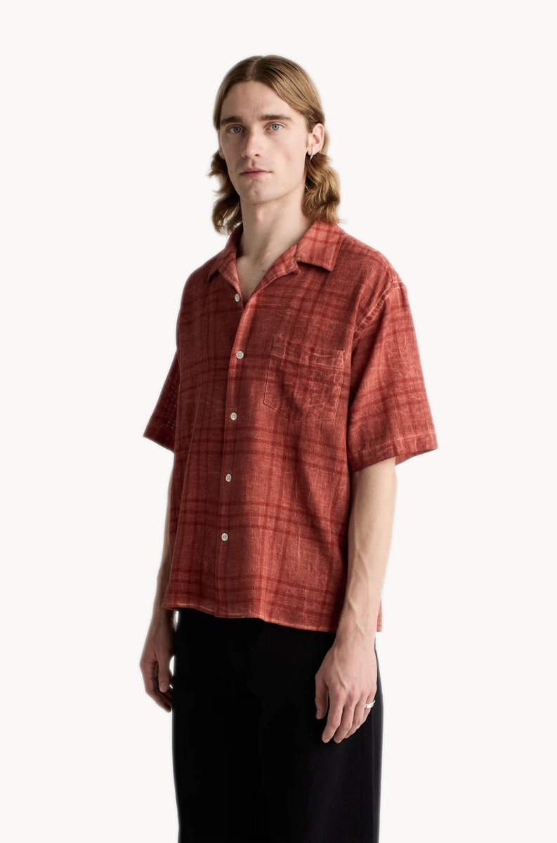 Livid Stone Red Check Loose - Mandy