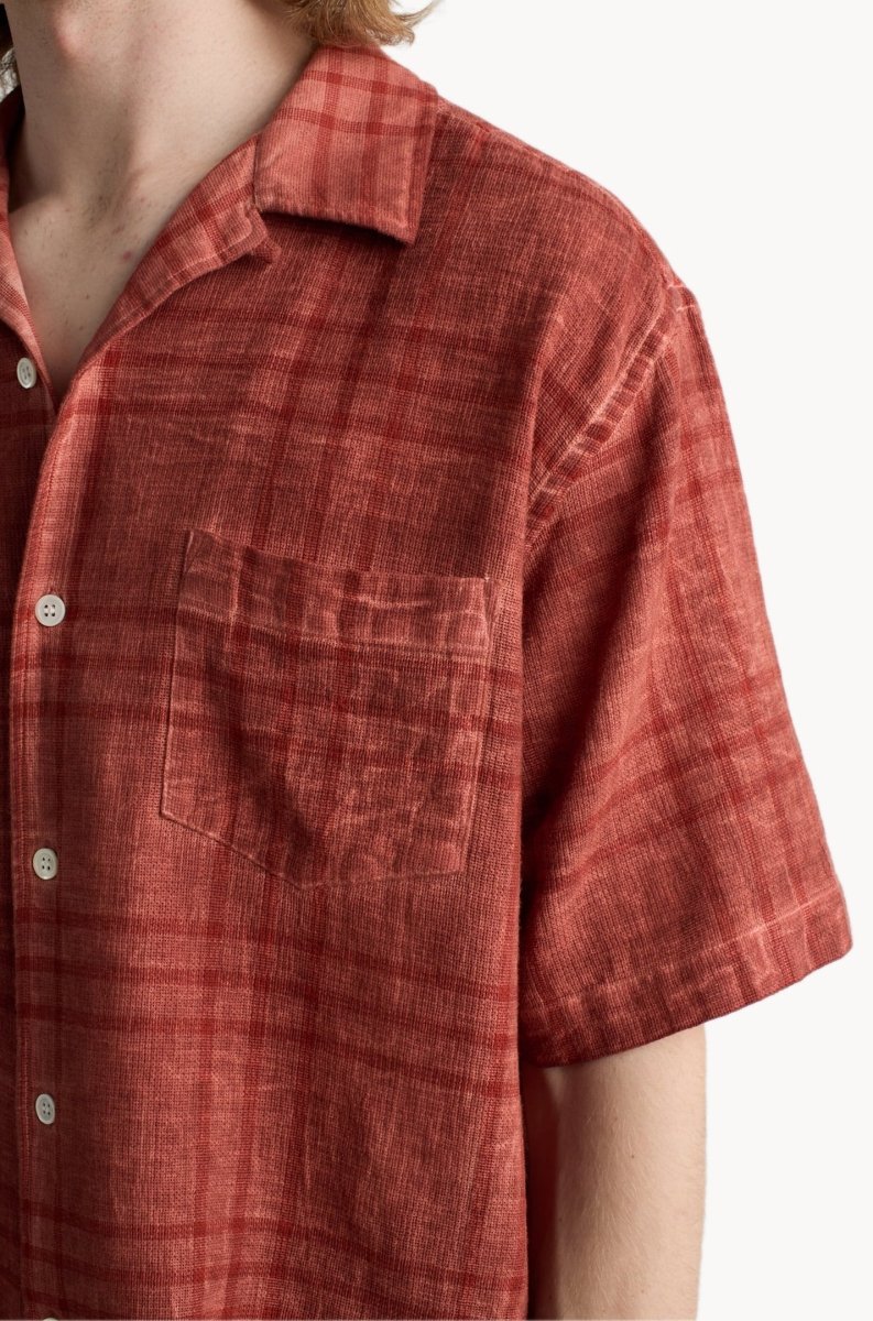 Livid Stone Red Check Loose - Mandy