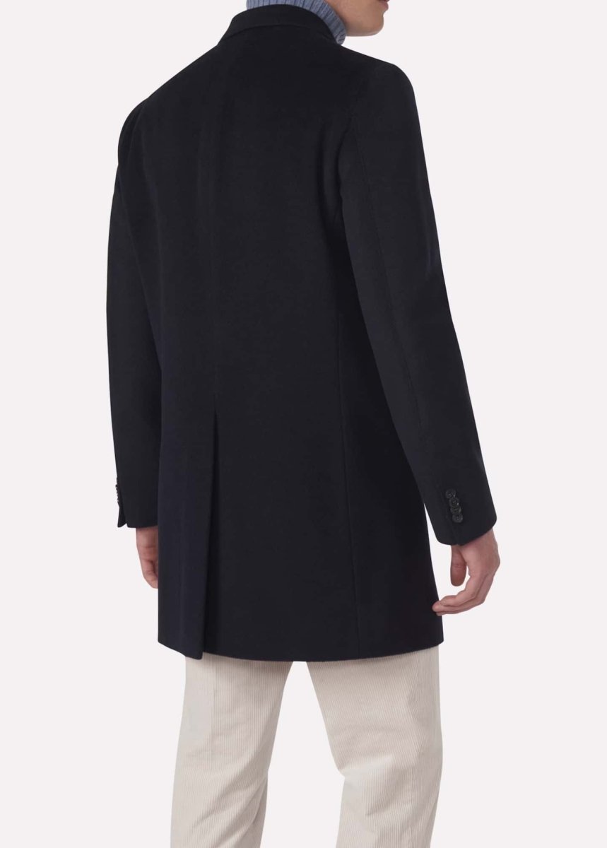 Oscar Jacobson Storvik Regular Fit Frakk Børstet Ull - Mandy