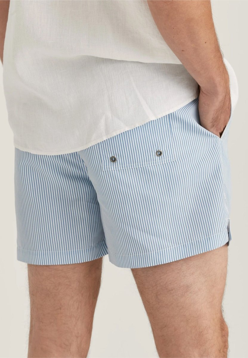 Morris Stockholm Stripe bathing trunks - Mandy