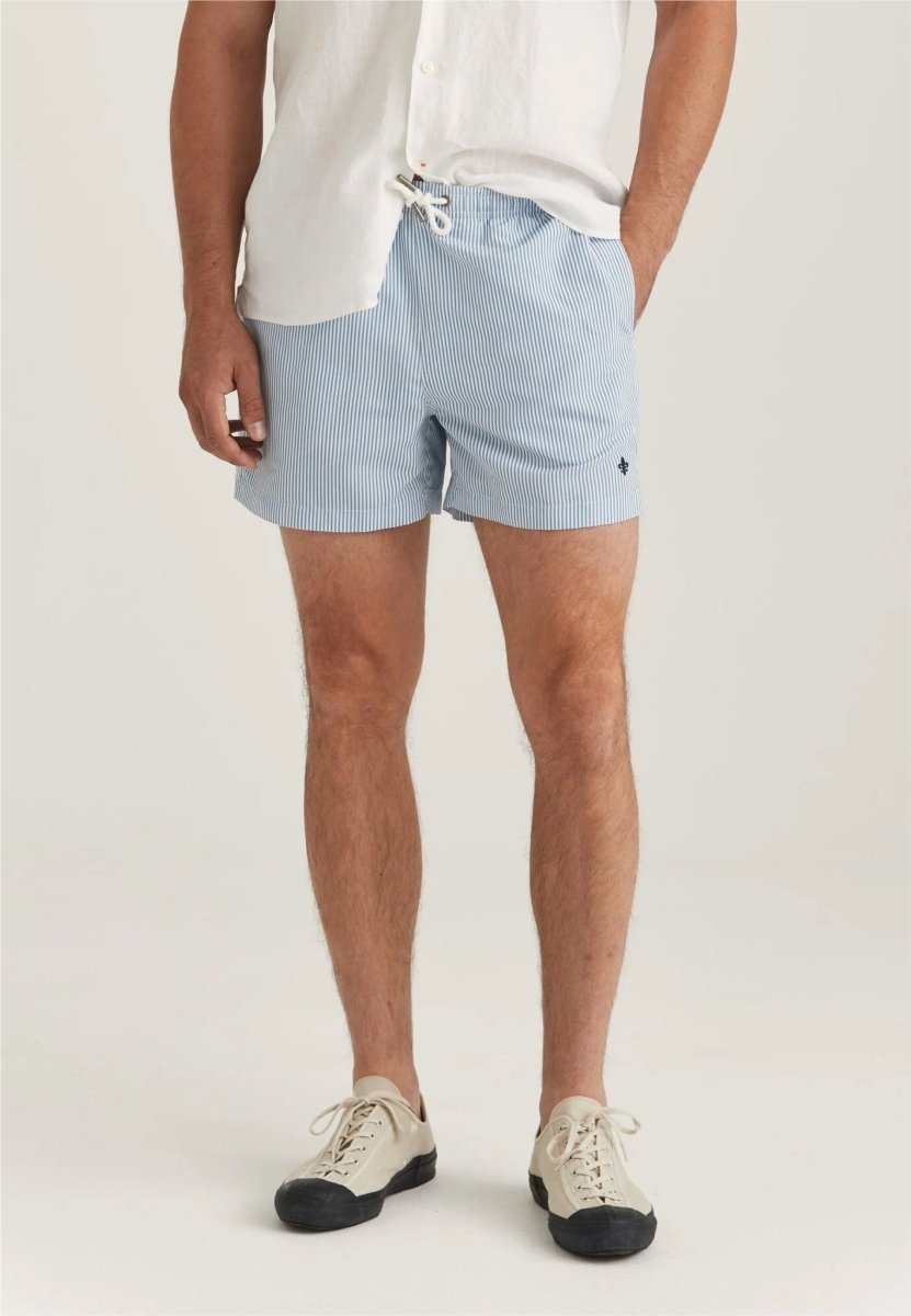 Morris Stockholm Stripe bathing trunks - Mandy