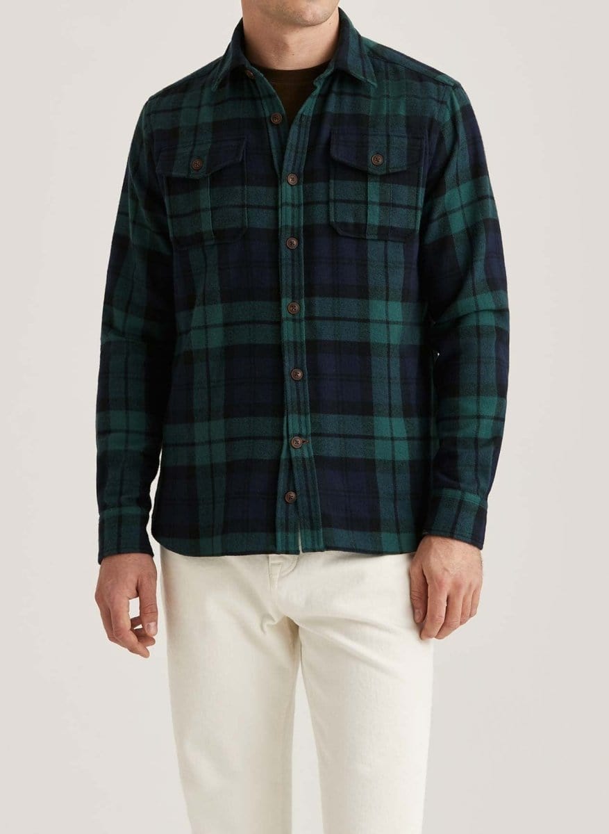 Morris Stockholm Tartan shirt classic - Mandy