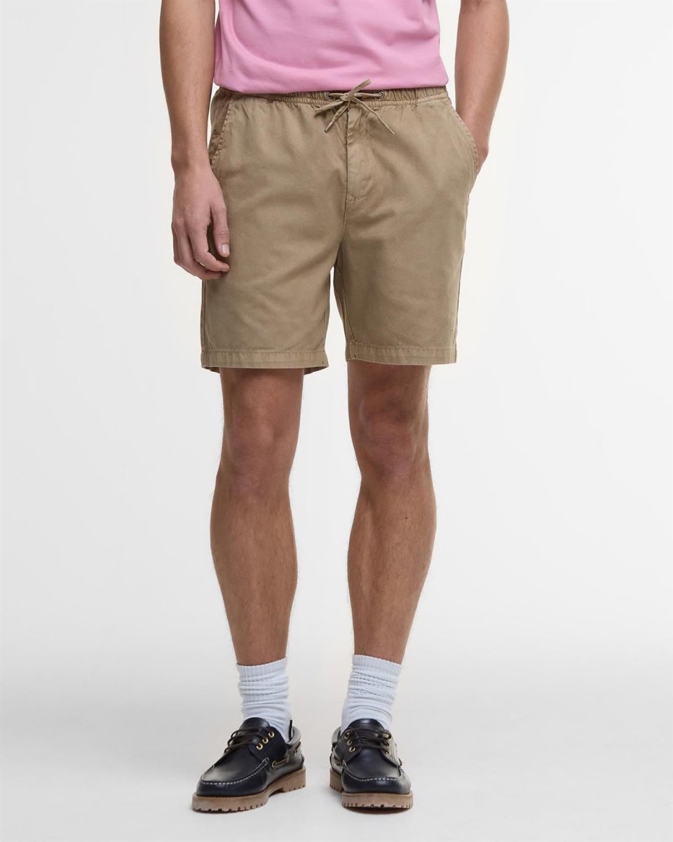 Barbour Washed Oxford Relaxed Shorts - Mandy