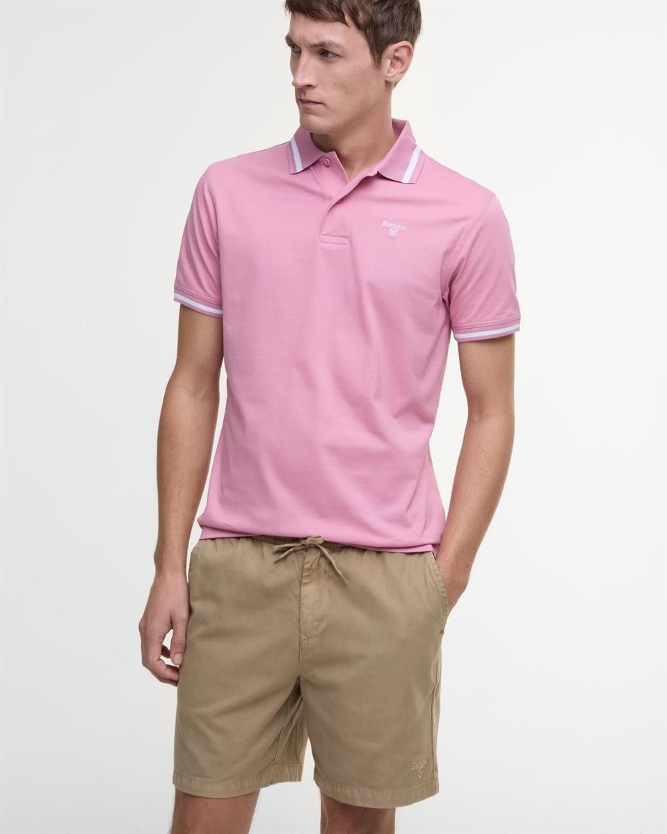 Barbour Washed Oxford Relaxed Shorts - Mandy