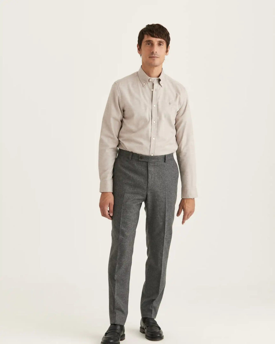 Morris Stockholm Watts Flannel Shirt - Slim Fit - Mandy