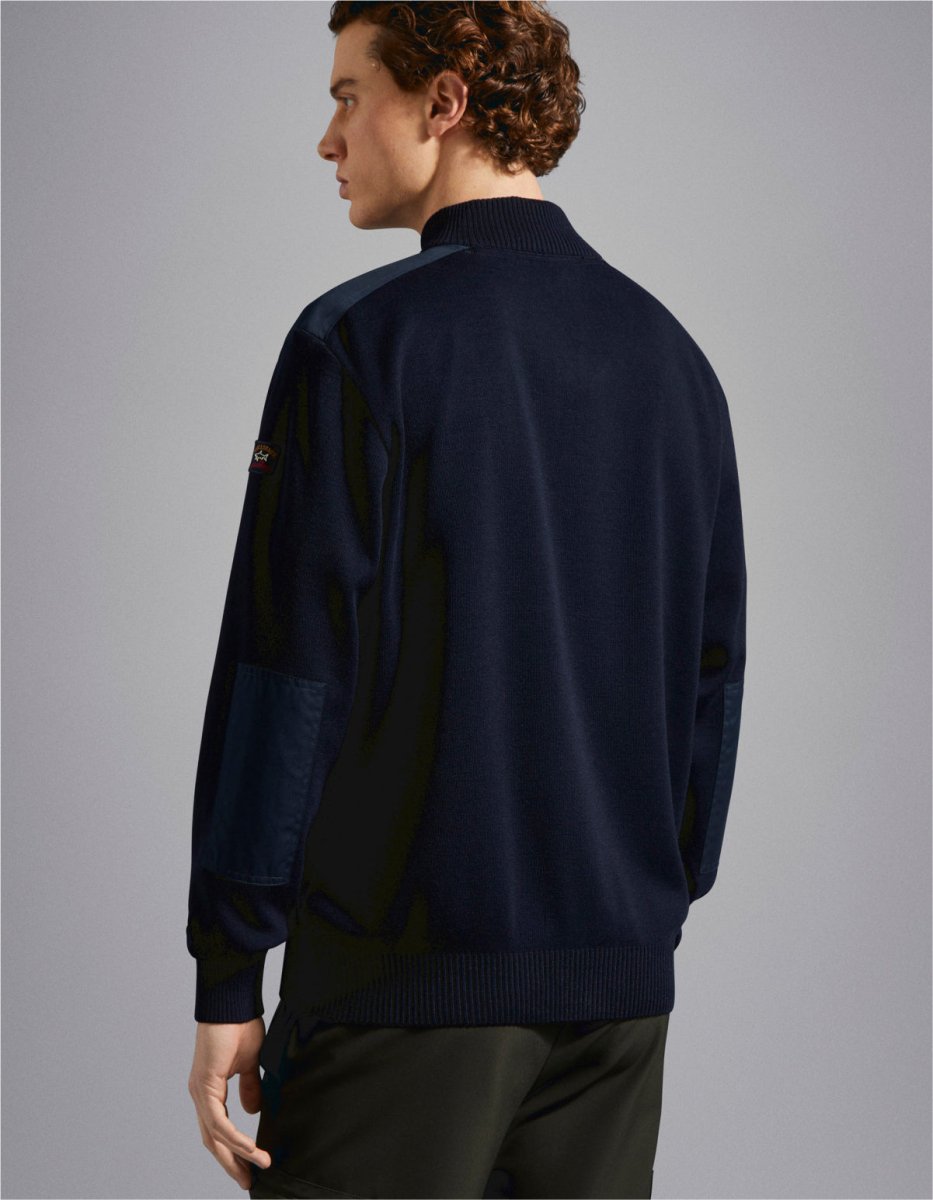 Paul & Shark Wool half zip iconic - Mandy