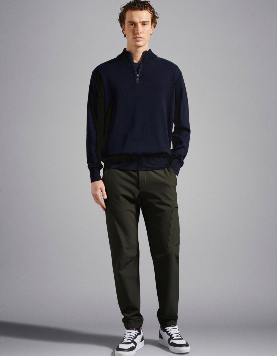 Paul & Shark Wool half zip iconic - Mandy