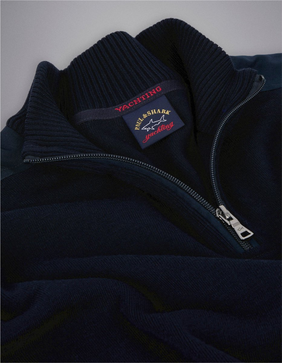 Paul & Shark Wool half zip iconic - Mandy