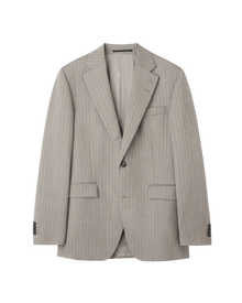 Ease Pinstriped Wool Jacket
