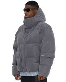 Narvik Brushed Down Jacket Grey