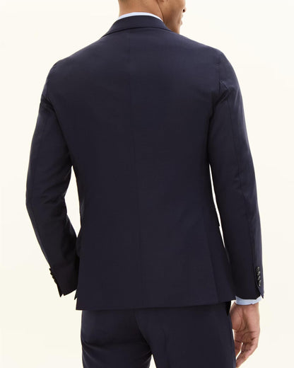 Regular Fit Microstructure Blazer - Fogerty Blazer