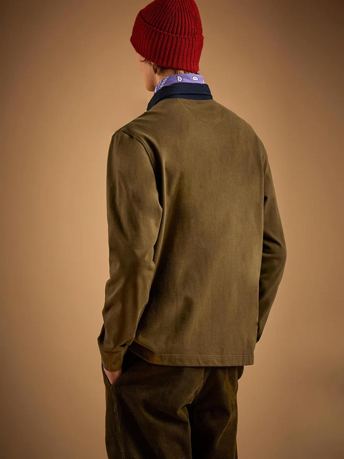 Devin Langermet Polo – Olive Night