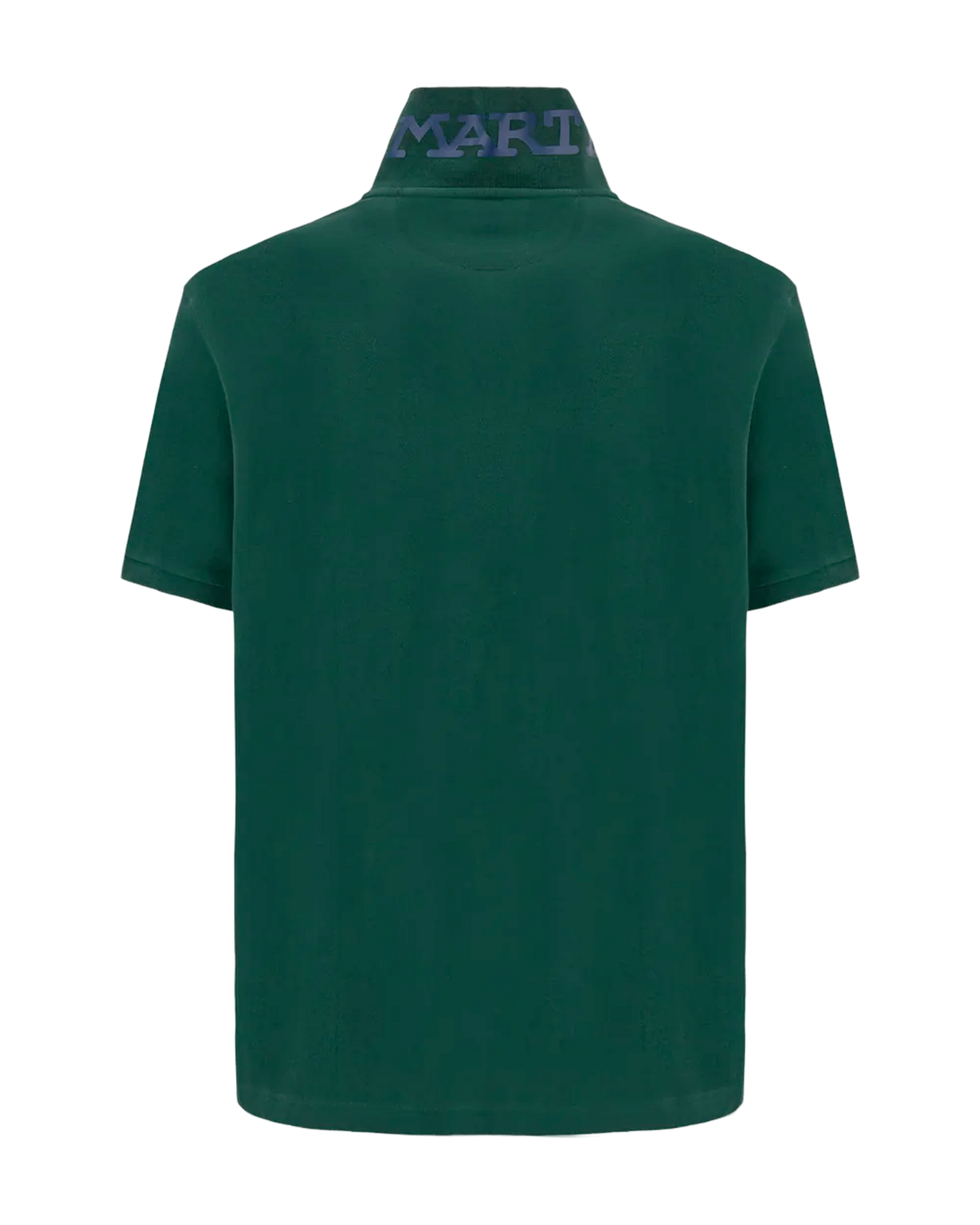 Men’s stretch piqué polo with sleeve number – Ray