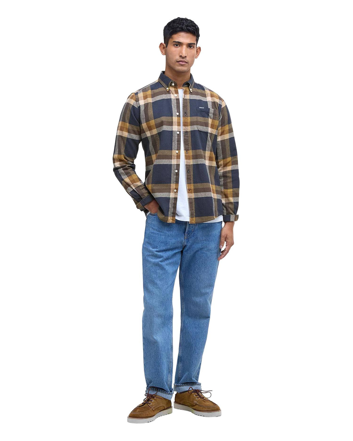Folley Tailored Checked Shirt Flerfarget