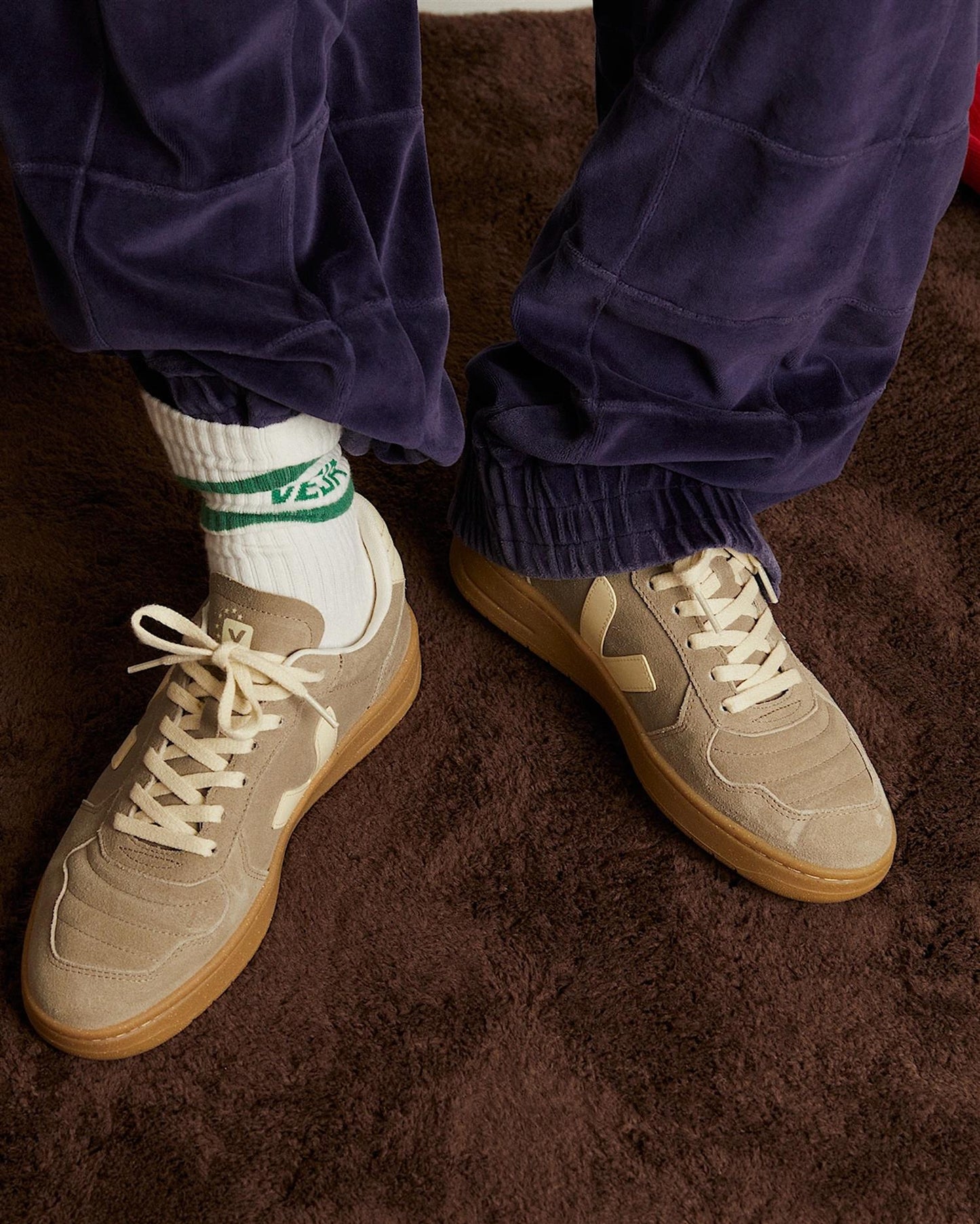 V-82 II SUEDE TAUPE CALCAIRE NATURAL