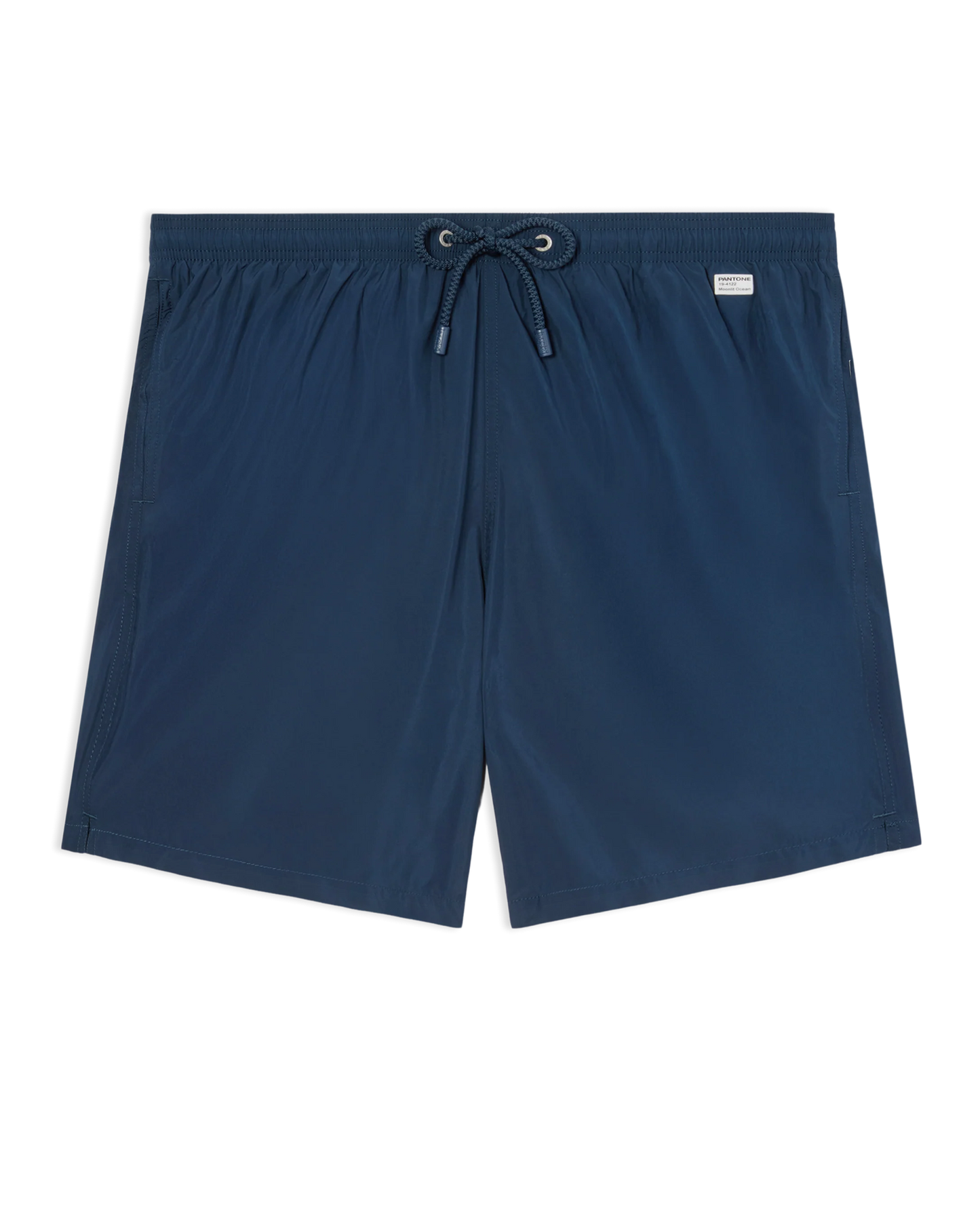 Lighting Pantone swim shorts in solid dark blue | Special Edition