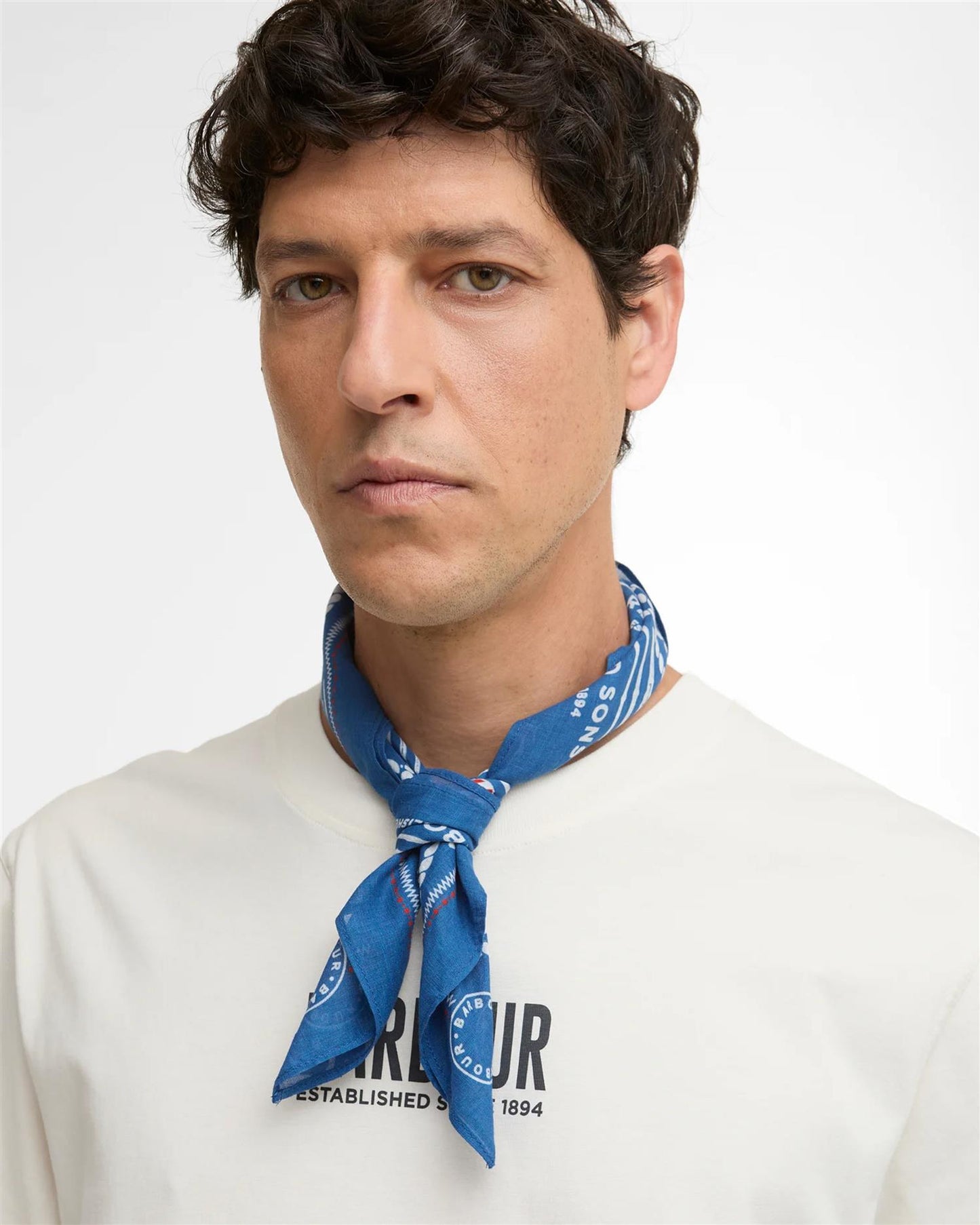 Heritage Bandana - Sailboat Blue