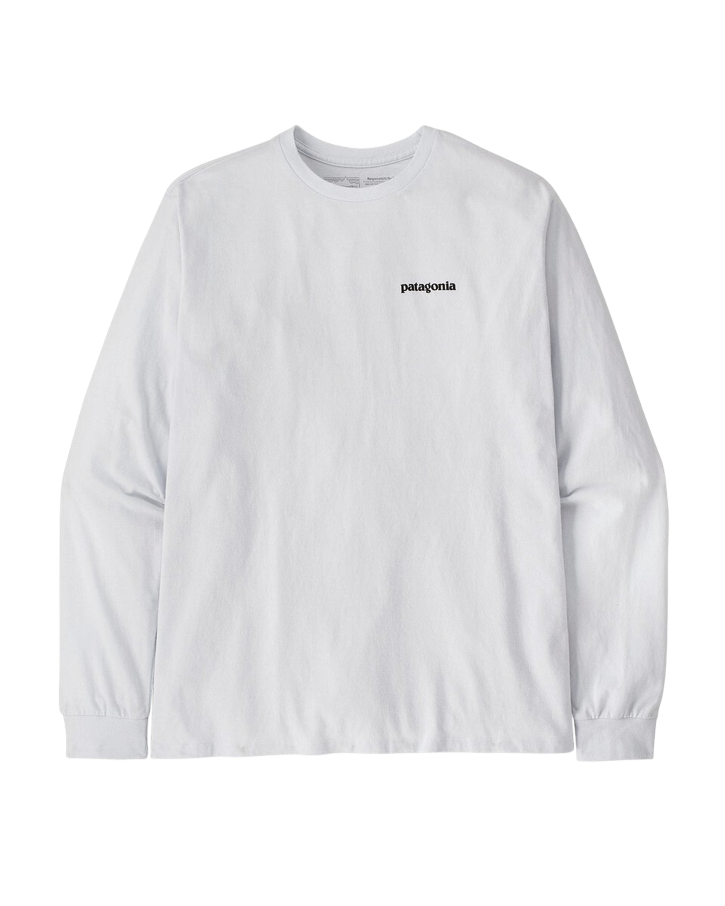 P-6 Logo Responsibili-Tee L/S – White