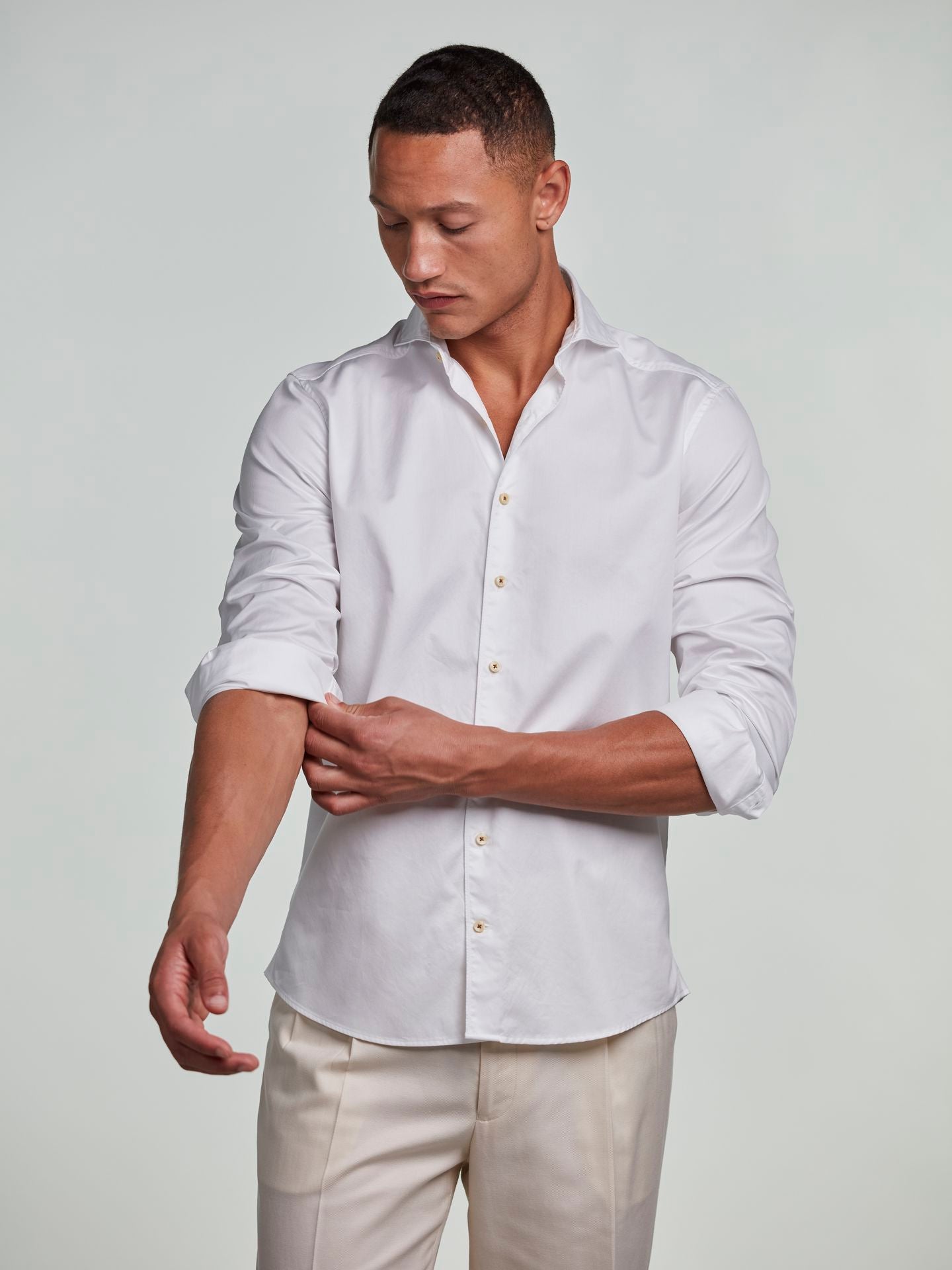 Regular, C22 Rc Cuff Casual White