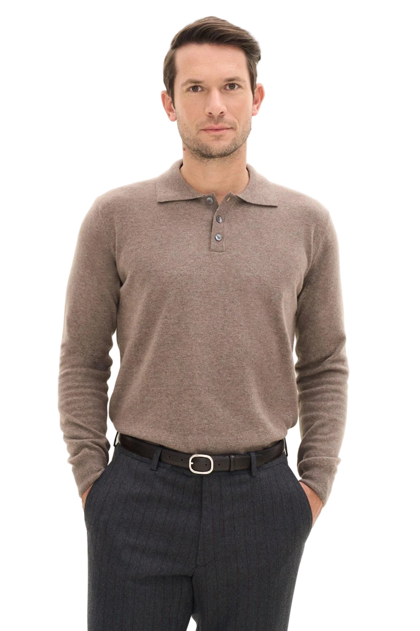 Pepe Poloshirt Walnut Beige