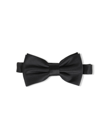 Bowtie Flat End w/Handky - Sort/Hvit
