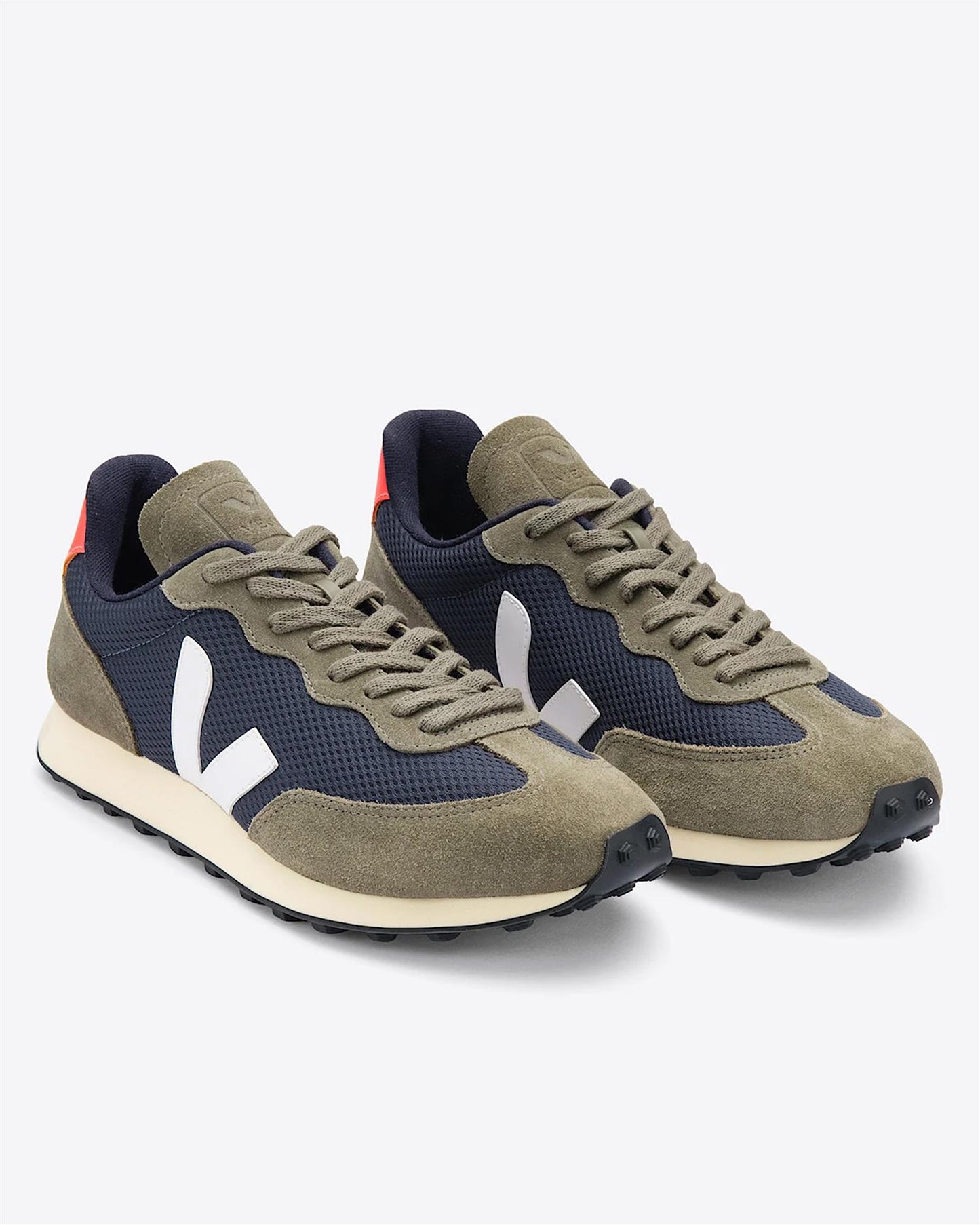 RIO BRANCO ALVEOMESH NAUTICO WHITE ORANGE FLUO