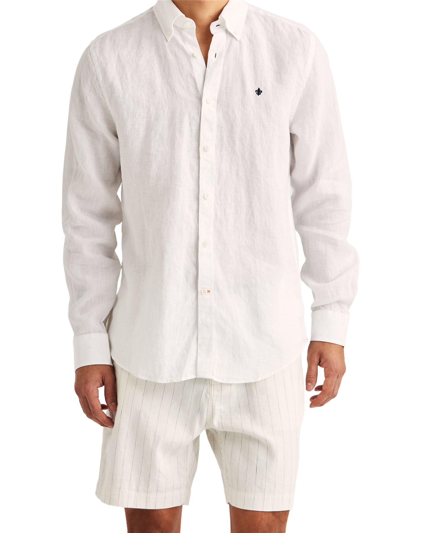 Douglas Linen Shirt-Classic Fit