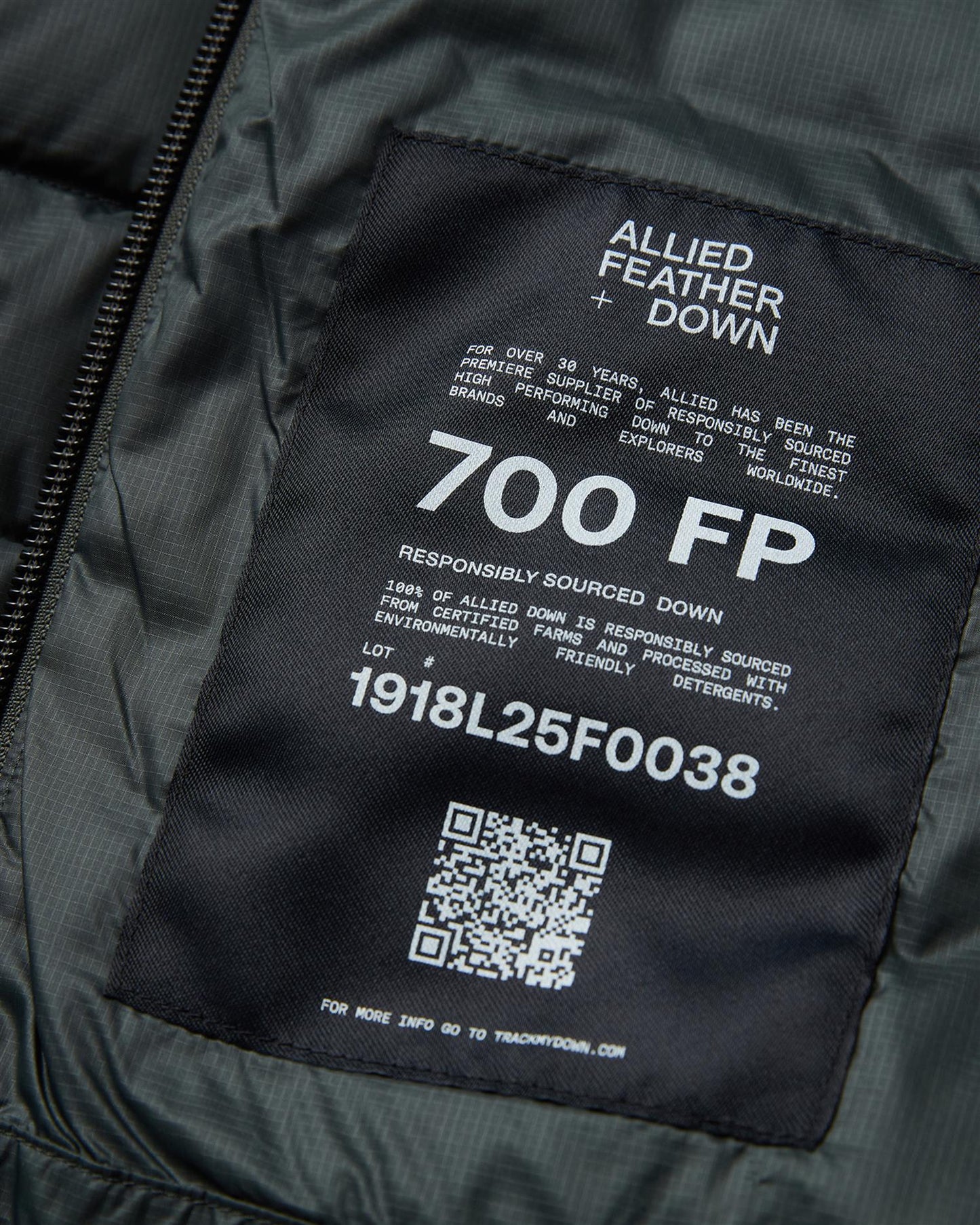 Sail Racing Spray Hybrid Down Hood – Mørkegrønn
